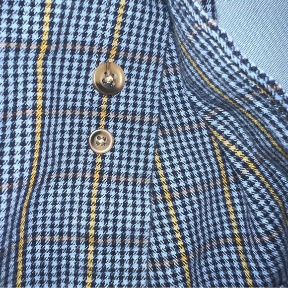 Ivy Crew Long Sleeve Button Up Shirt 3XT Tall Blue Wrinkle Resistant 100% Cotton - Picture 5 of 10